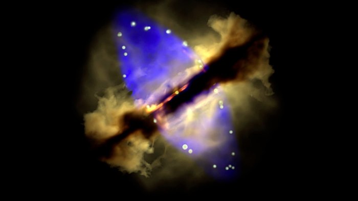 протозвезда W75N(B)-VLA2
